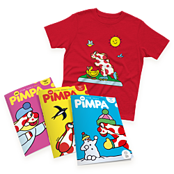 Abbonamento rivista Pimpa + maglietta rossa