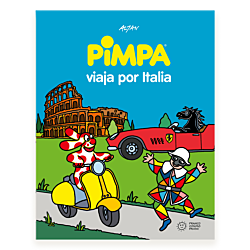 Pimpa viaja por Italia