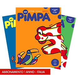 Abbonamento annuale alla rivista Pimpa (destinazione Italia)