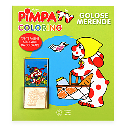 Pimpa coloring - golose merende