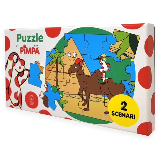 Puzzle + Libricino per Bambini dai 3/5 Anni