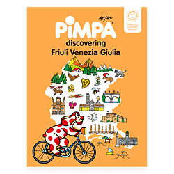 Pimpa discovering Friuli Venezia Giulia