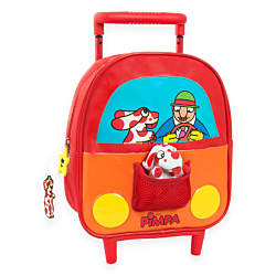 Zaino trolley e pupazzetto di Pimpa