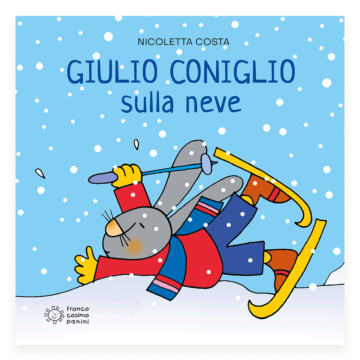 Giulio Coniglio sulla neve