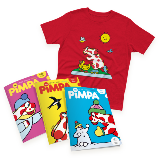 Abbonamento rivista Pimpa maglietta rossa Franco Cosimo Panini Shop