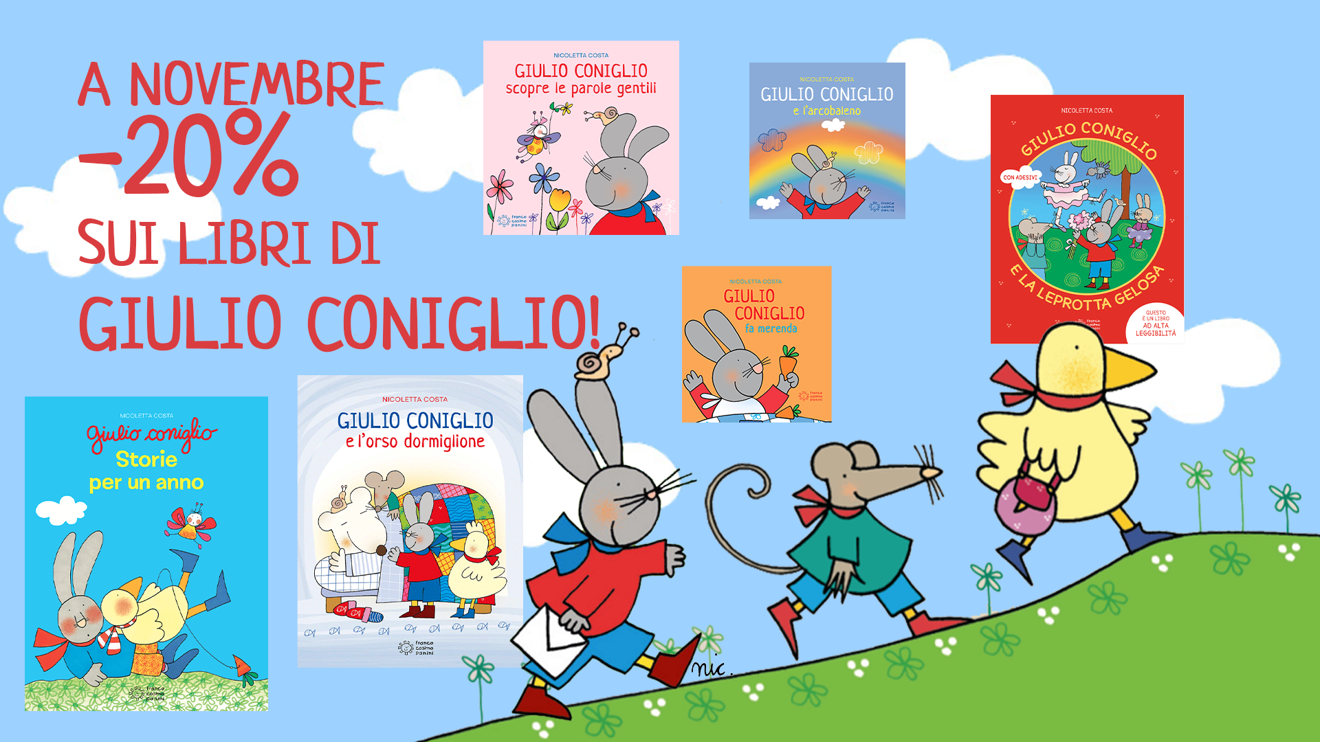 A novembre -20% sui titoli di Giulio Coniglio!