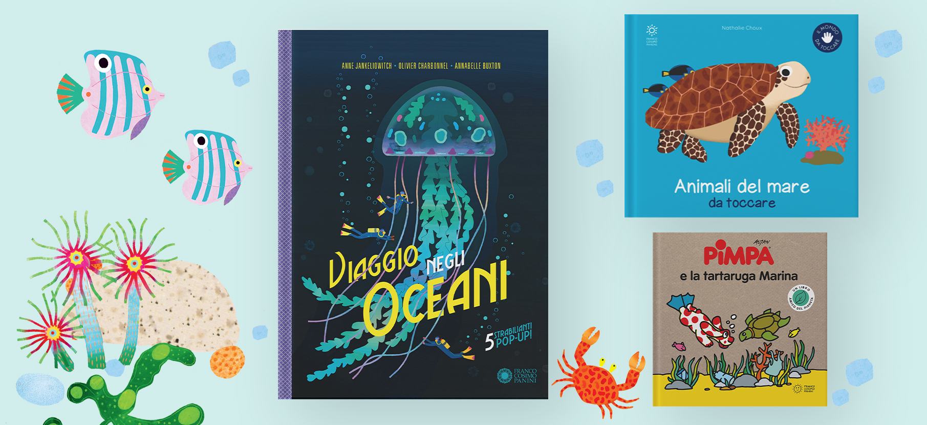 Tanti libri per celebrare la Giornata Mondiale degli Oceani
