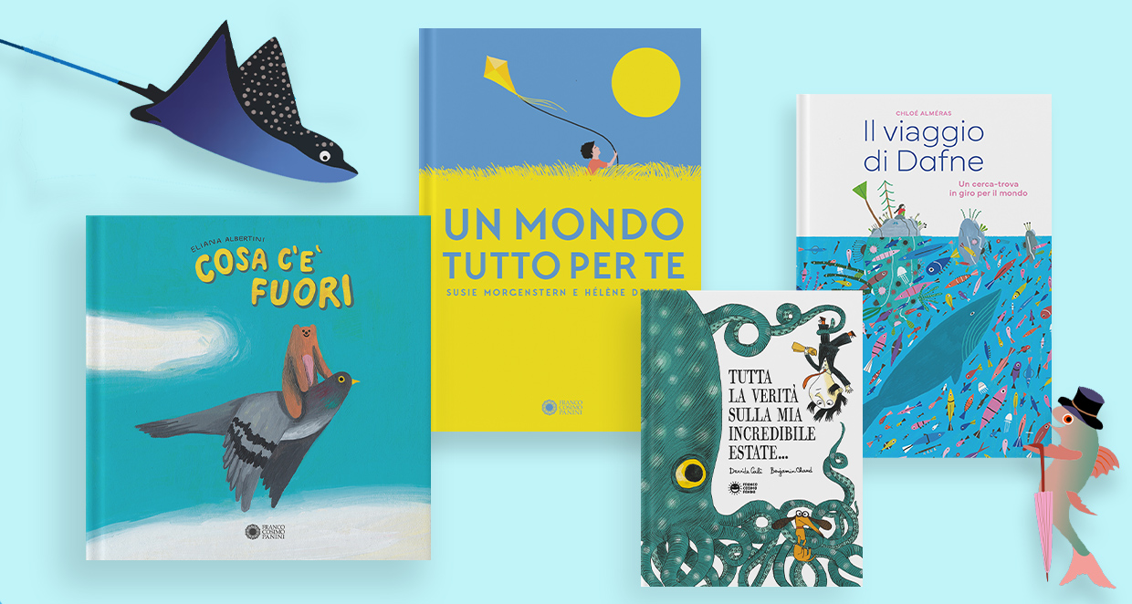 Una selezione di libri da portare con te, nello zaino o in valigia!