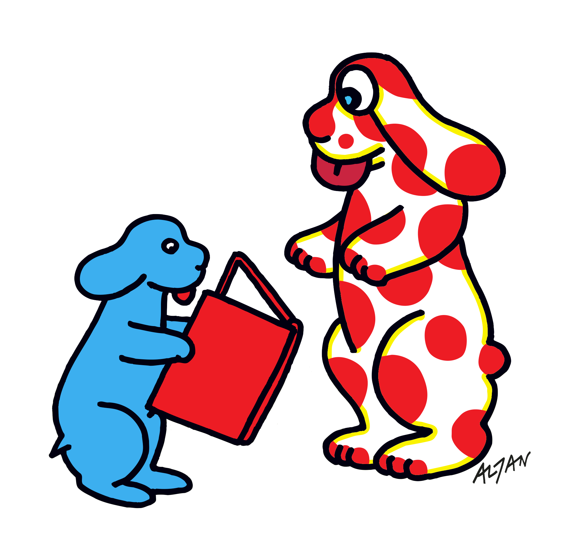 La mostra: Buon compleanno Pimpa